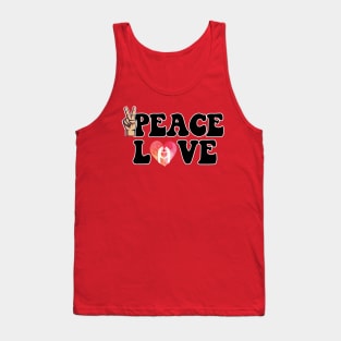 Peace and Love Tank Top